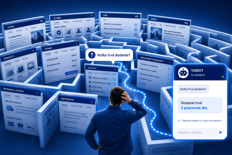 Z�kazn�k se nechce orientovat na webu. Chce, aby web rozum�l jeho ot�zce.
