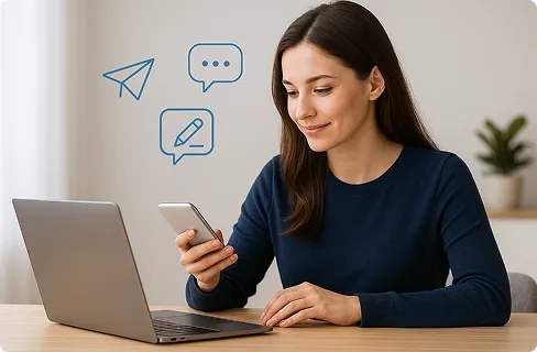 Komunikace se m�n�